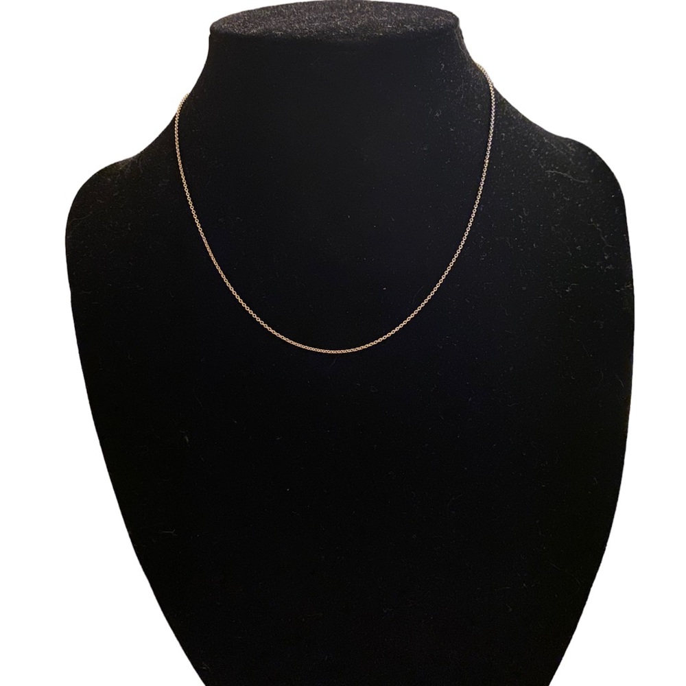 TIFFANY & CO Elsa Peretti Sterling Silver Chain 15 inch